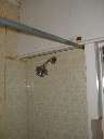 Retro-House Bathroom Shower (part of the tub).